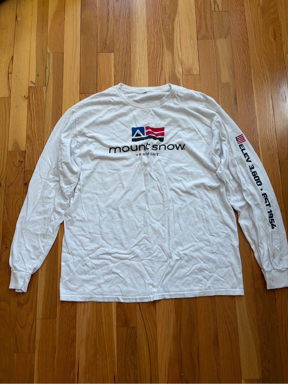 Mount Snow Long Sleeve Logo Shirt